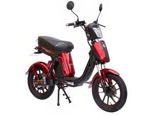Elektricni bicikl Fusion crveni 48V 12Ah