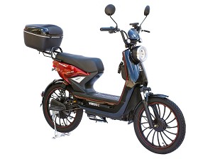 Elektricni bicikl Pulse crveni