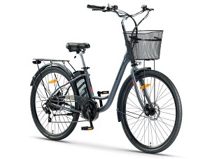Električni bicikl 28" BARCELONA 28 250W Litijumska 36V/10.4Ah Siva mat
